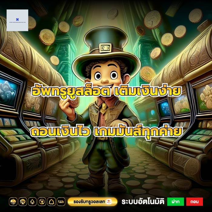 อัพทรูยูสล็อต เติมเงินง่าย ถอนเงินไว เกมมันส์ทุกค่าย
